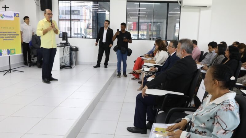 Mano Medeiros lidera debate sobre Reforma Tributária e futuro do Jaboatão com a implantação do Imposto sobre Bens e Serviços