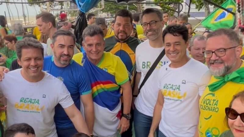 Abimael Santos marca presença no ato de 7 de Setembro com a direita unindo Pernambuco e o Brasil