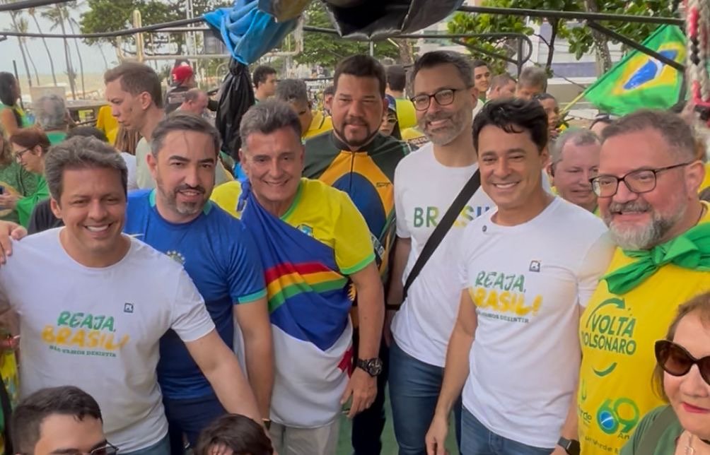 Abimael Santos marca presença no ato de 7 de Setembro com a direita unindo Pernambuco e o Brasil