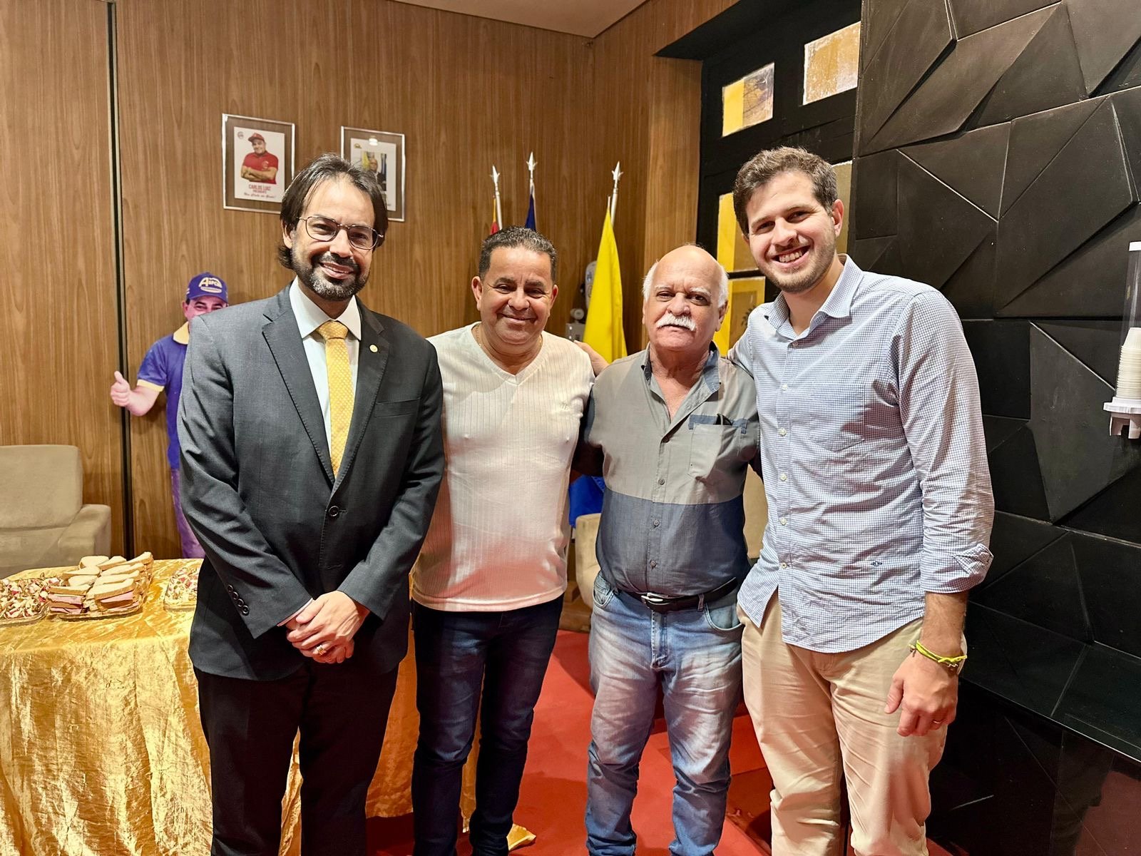 Associação dos Servidores e Clube dos Servidores Municipais do Recife selam apoio ao mandato do deputado Diogo Moraes