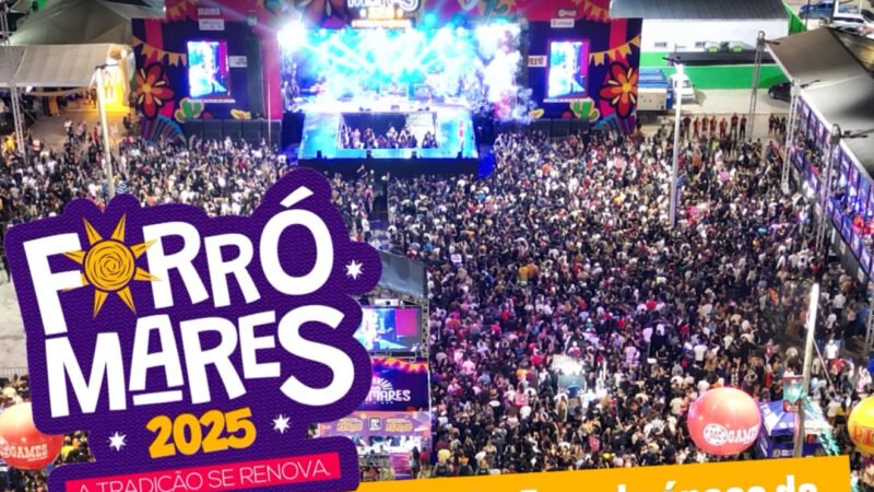 Palmares inicia a primeira noite do Forró Mares com o pátio Luiz Gonzaga lotado