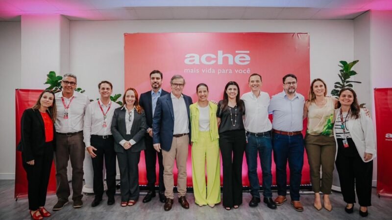 Em anúncio de expansão da fábrica do Aché em Suape, governadora Raquel Lyra ressalta ações estaduais para garantir os investimentos e impacto na economia pernambucana