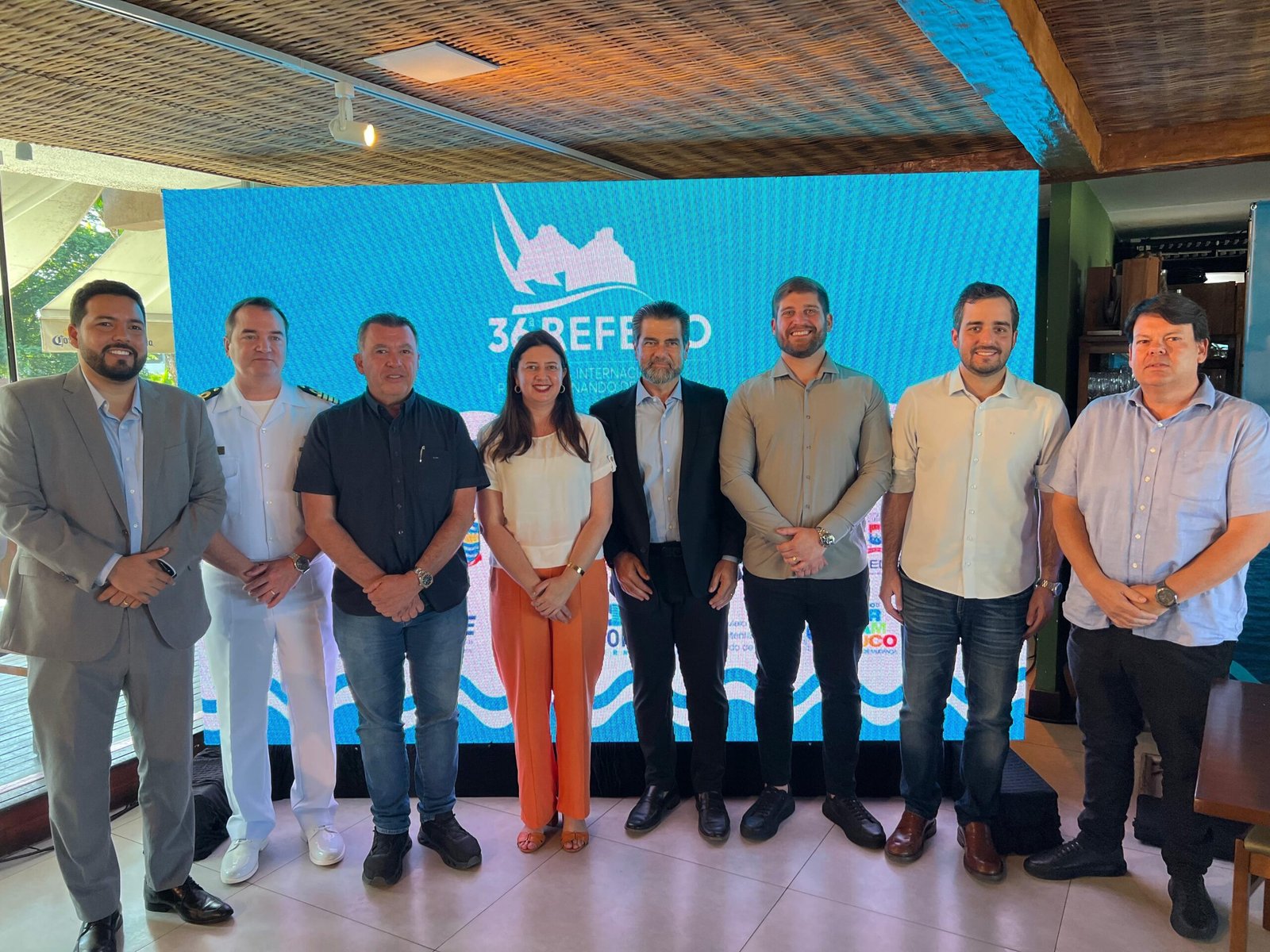 Administração de Fernando de Noronha participa do anúncio oficial da Refeno 2025 em coletiva de imprensa no Recife