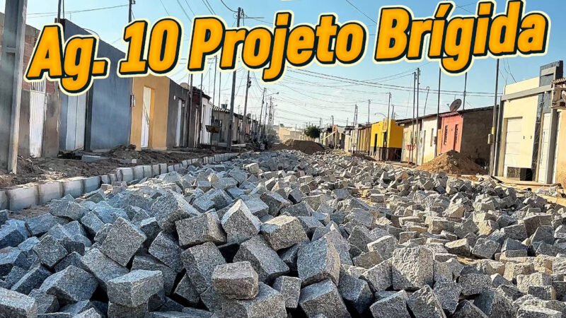 Prefeito Ismael Lira vistoria obras do Programa Minha Rua no Grau em Orocó