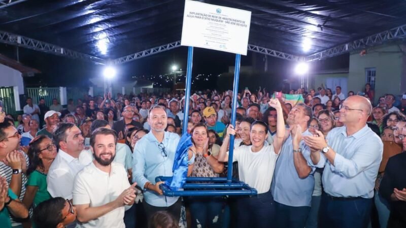 No Sertão do Pajeú, governadora Raquel Lyra anuncia fim de rodízio de água em São José do Egito e entrega duas Cozinhas Comunitárias