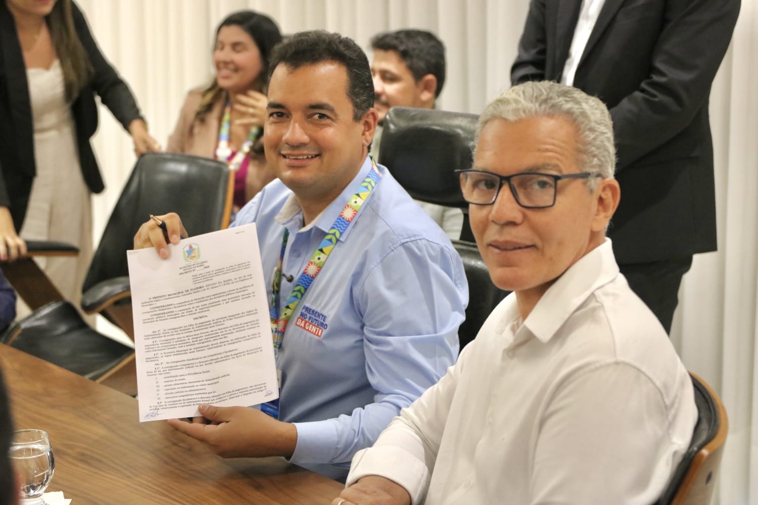 Prefeito de Juazeiro lança Programa Servidor no Azul e reforça compromisso com valorização dos servidores municipais