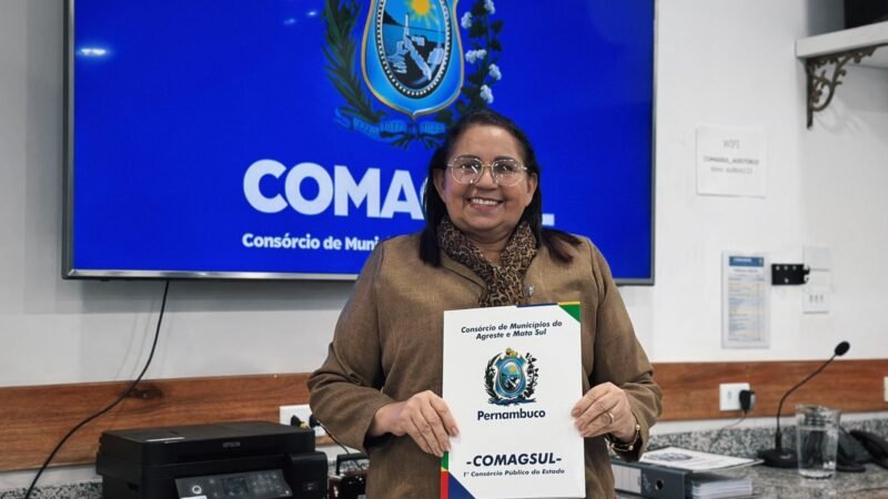 Dona Graça é eleita Presidente do conselho fiscal do COMAGSUL.