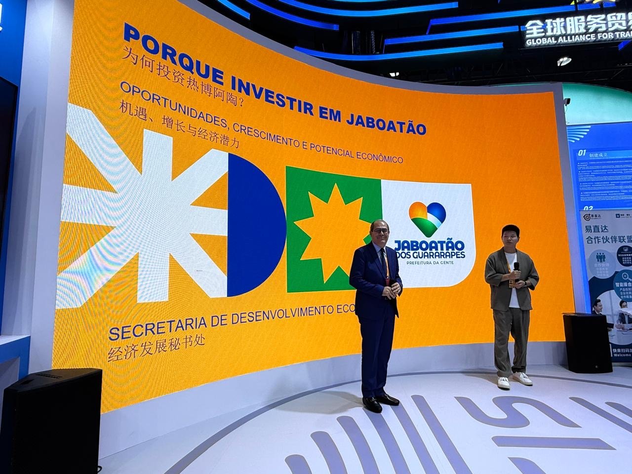 Mano Medeiros apresenta oportunidades de investimentos em Jaboatão na China e no Japão