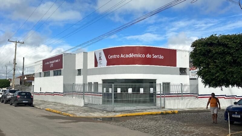 Sertania agora é casa da UFPE!