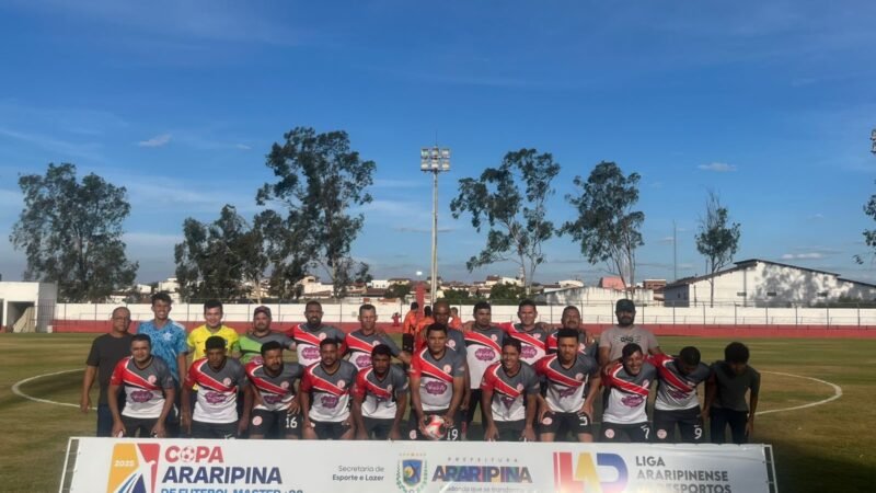 Prefeitura de Araripina realiza a primeira Copa de Futebol Master para Veteranos