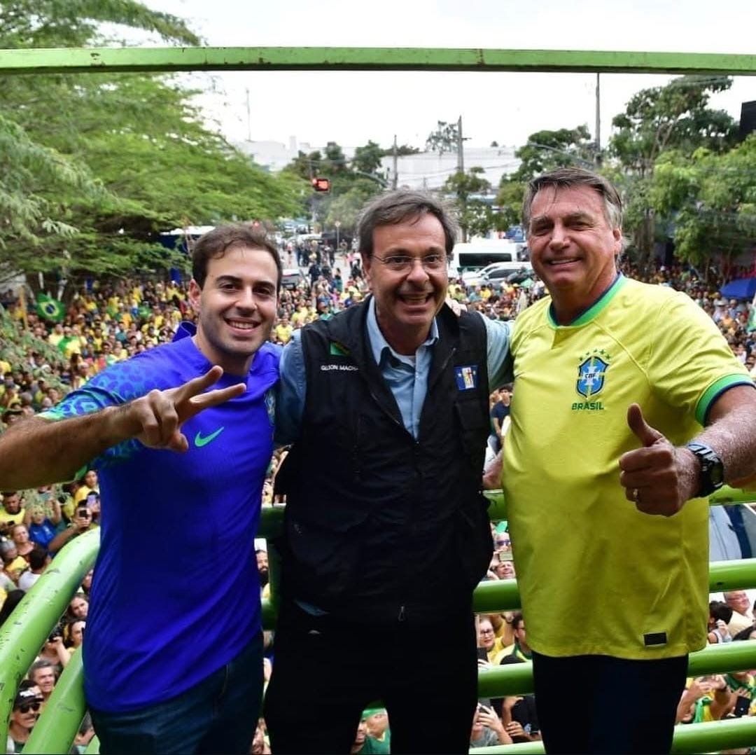 Bolsonaro pede para receber visita do vereador Gilson Machado Filho