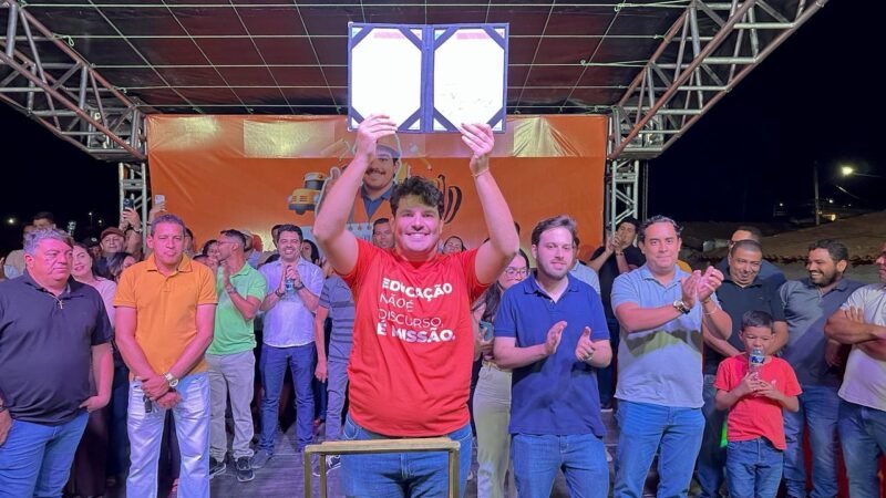 Prefeito Ismael Lira autoriza construção da Escola de Referência em Ensino Fundamental Josiane Barros Lira em Orocó