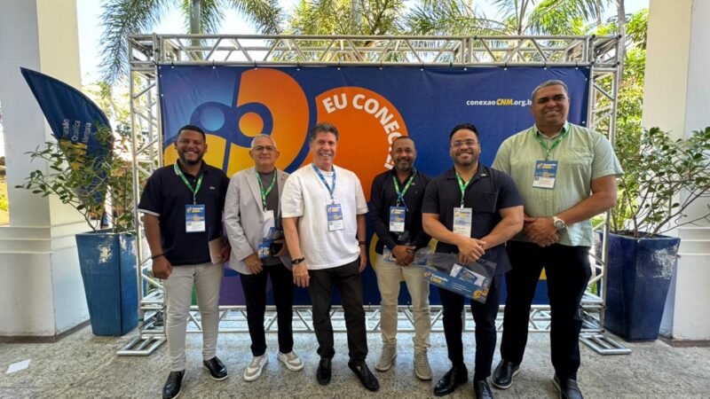 Anderson Bocão participa do Conexão CNM, congresso que vai fortalecer a eficiência da Câmara e melhorar o atendimento à população