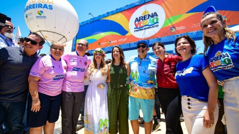 Arena Verão em Jaboatão conta com a participação da governadora Raquel Lyra