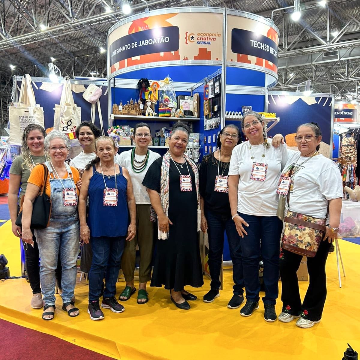 Artesãos de Jaboatão dos Guararapes marcam presença na XV Bienal Internacional do Livro de Pernambuco