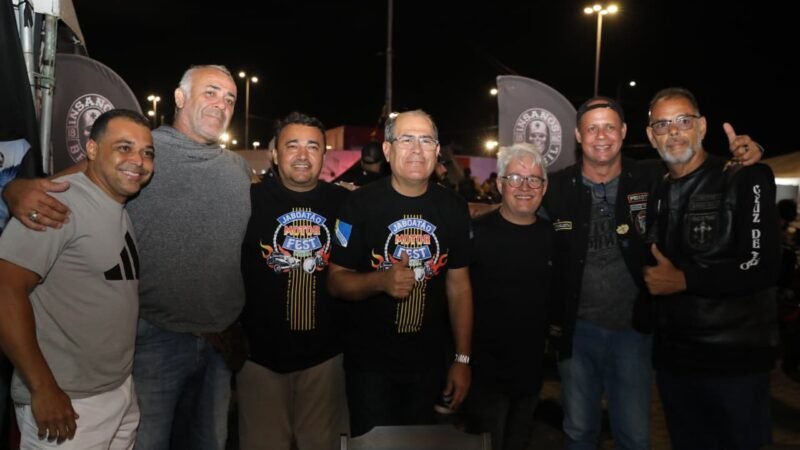 Rock e fé marcam primeiro dia do Jaboatão Motor Fest 2025 com presença do prefeito Mano Medeiros