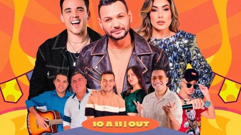 Prefeitura de Araripina anuncia programação dos Festejos de Gergelim 2025 com grandes atrações musicais