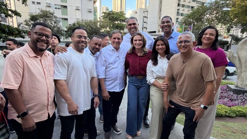 Anderson Bocão e Jamerson Batera fortalecem aliança política em apoio à pré-candidatura de Marília Arraes ao Senado