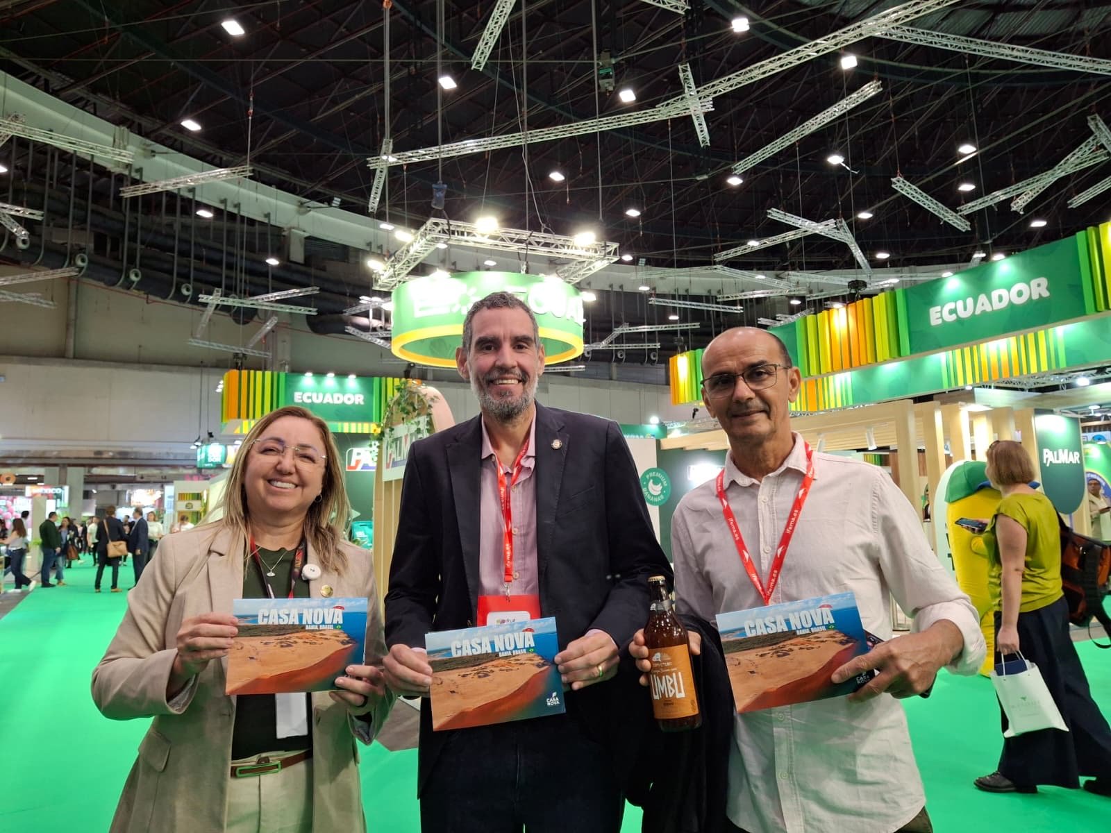 Prefeito Anisio Viana é o único representante da Bahia na maior feira de fruticultura do mundo