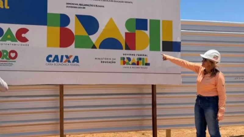 Riva Bezerra anuncia início das obras de nova creche em Cedro