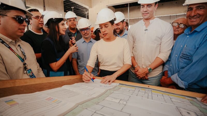 Juntos pela Educação: governadora Raquel Lyra vistoria obra de creche no bairro de Xique-Xique, em Caruaru