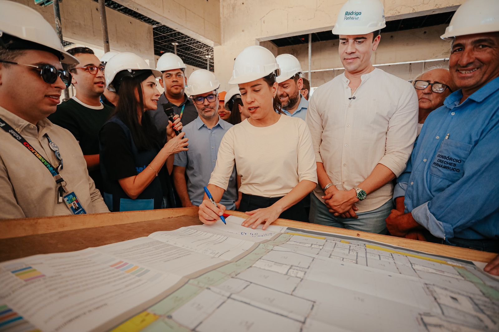 Juntos pela Educação: governadora Raquel Lyra vistoria obra de creche no bairro de Xique-Xique, em Caruaru