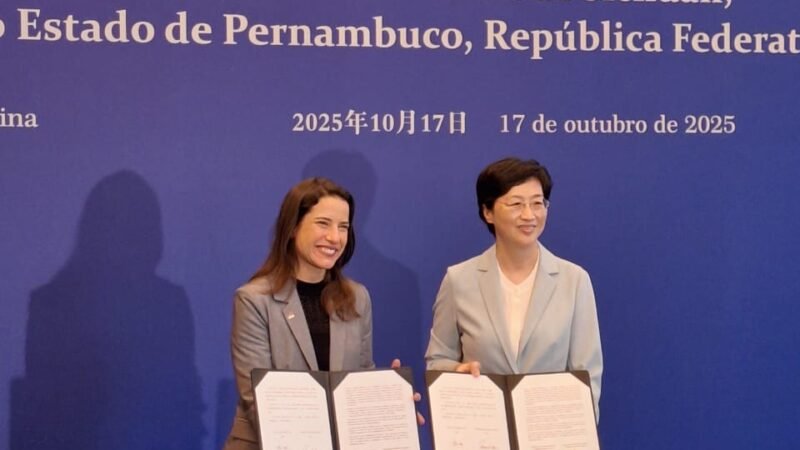 Em encontro com governadora de Sichuan, Raquel Lyra anuncia edital de seleção de bolsistas pernambucanos para universidades chinesas