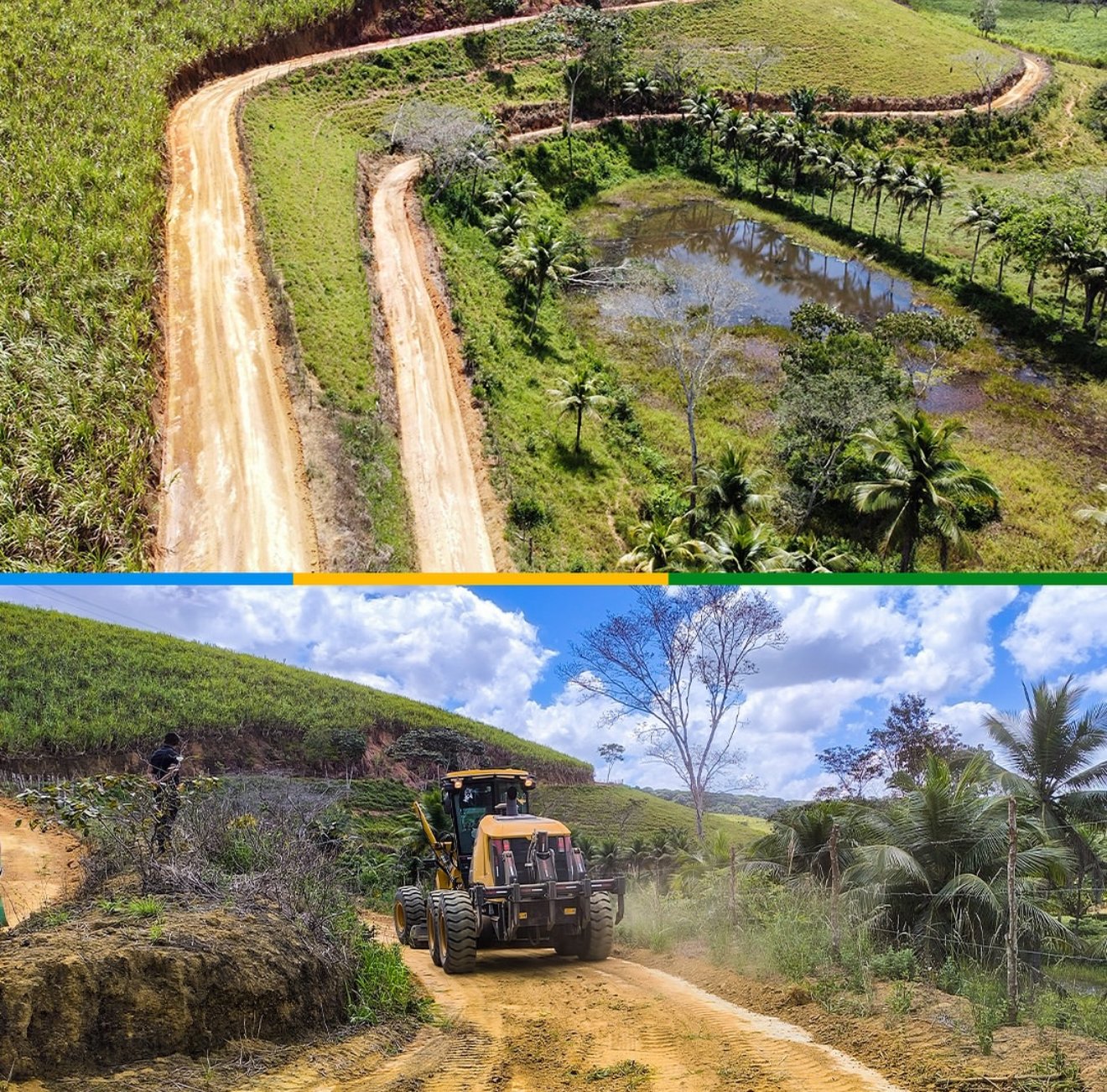 Água Preta: Prefeito Miruca em parceria com o governo do estado realiza maior programa de recuperação de estradas do município