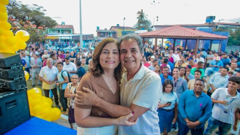 Prefeito Carlos Santana entrega requalificação da Praça e nova Academia de Saúde em Serrambi
