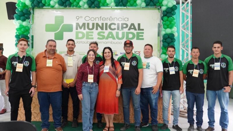 Conselho de Saúde de Jataúba realizou 9ª Conferência Municipal de Saúde nesta quarta (01)