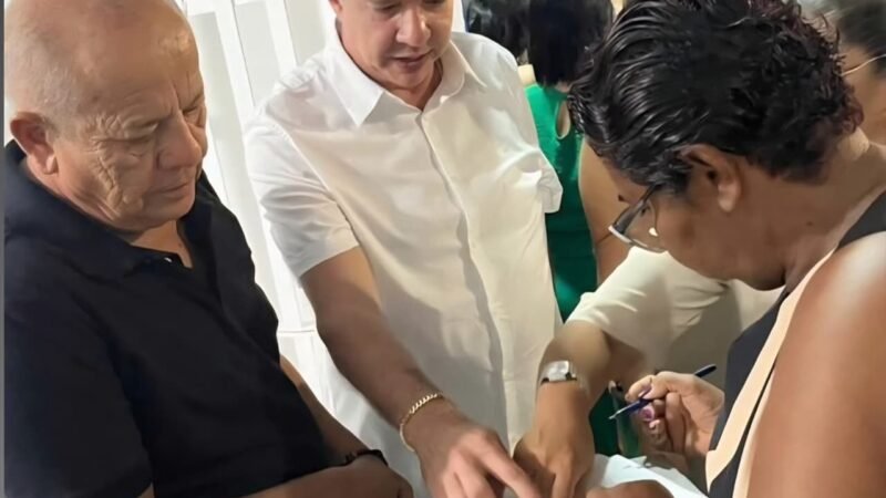 PREFEITURA DE GOIANA ENTREGA NOVO PÁTIO DA FEIRA LIVRE DE FLEXEIRAS JOSÉ MANOEL DA SILVA