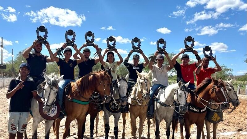 Prefeitura de Araripina divulga classificação geral da 8ª e última etapa do Circuito Araripinense de Vaquejada