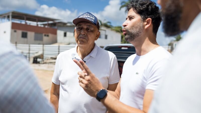 Prefeito Ramos anuncia novo poço para reforçar abastecimento no Janga e agradece parceria com Compesa, Câmara dos Vereadores e governadora Raquel Lyra