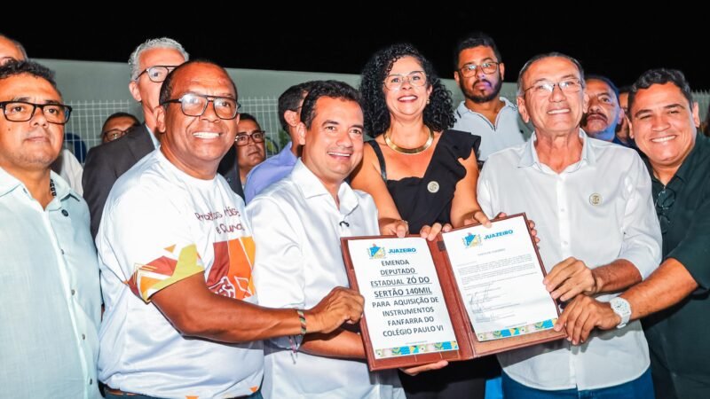 Prefeito Andrei inaugura a Escola de Tempo Integral Paulo VI completamente modernizada e celebra novo marco na educação de Juazeiro