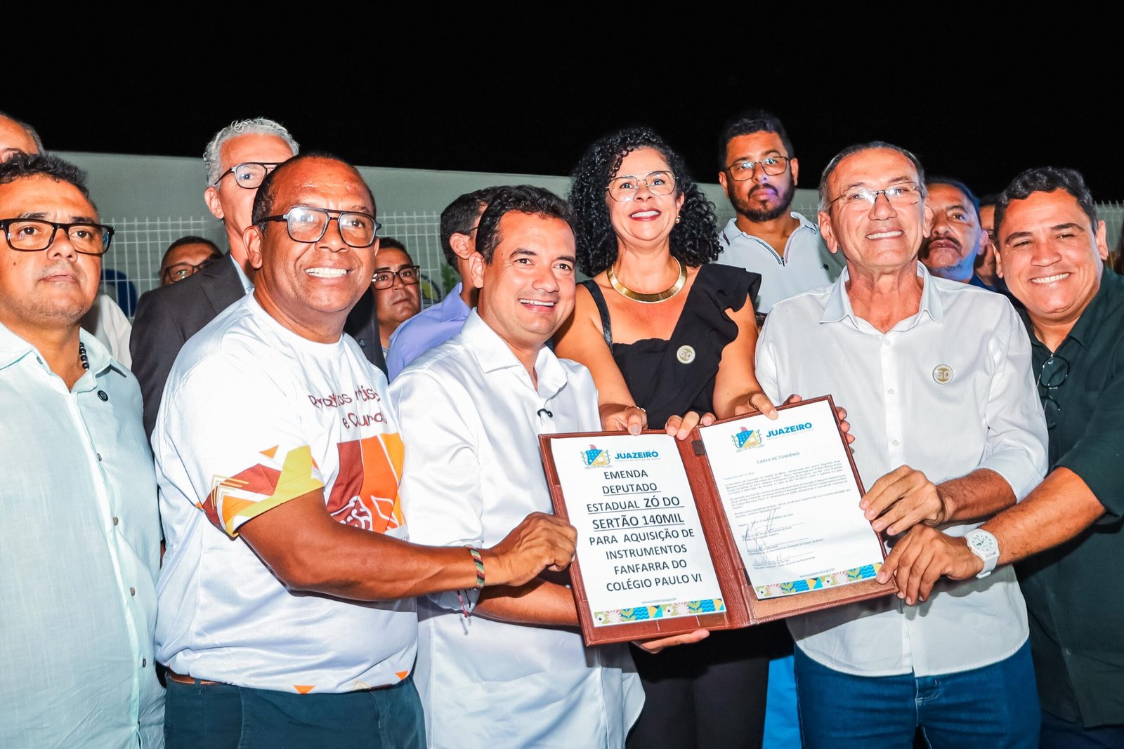 Prefeito Andrei inaugura a Escola de Tempo Integral Paulo VI completamente modernizada e celebra novo marco na educação de Juazeiro