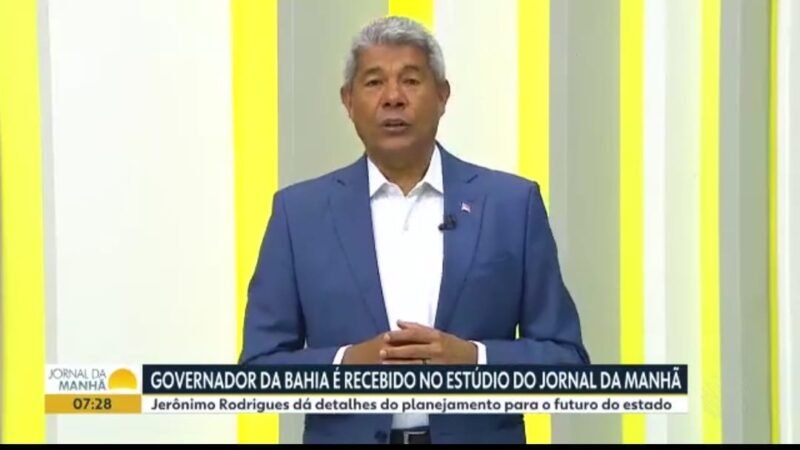 Jerônimo Rodrigues defende união de forças no combate ao crime