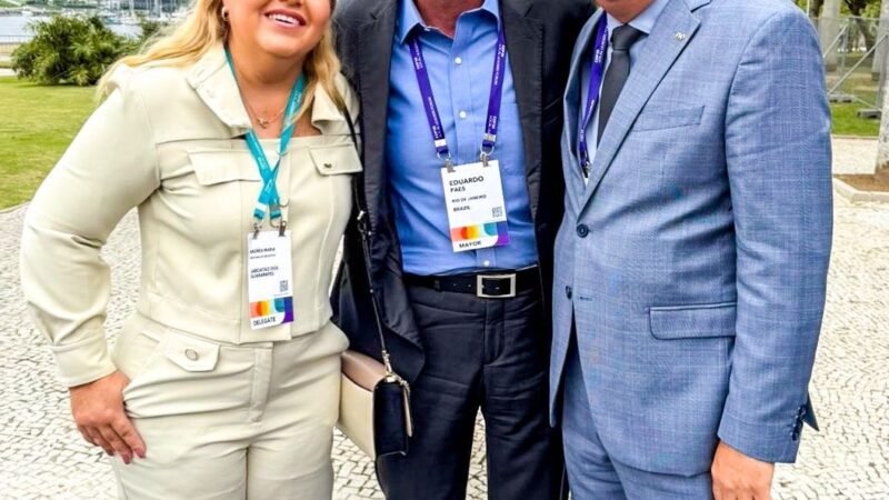 Mano Medeiros integra grupo de prefeitos que apresenta propostas para a COP30