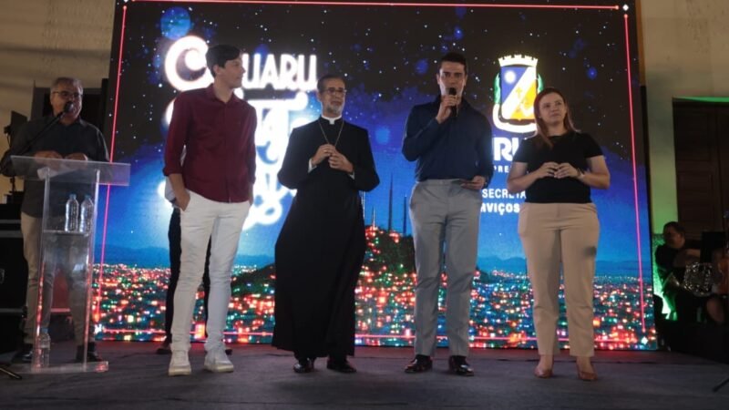 “Caruaru, Natal Iluminado”: espetáculo de luz e celebração marca o lançamento da maior decoração natalina da história da cidade