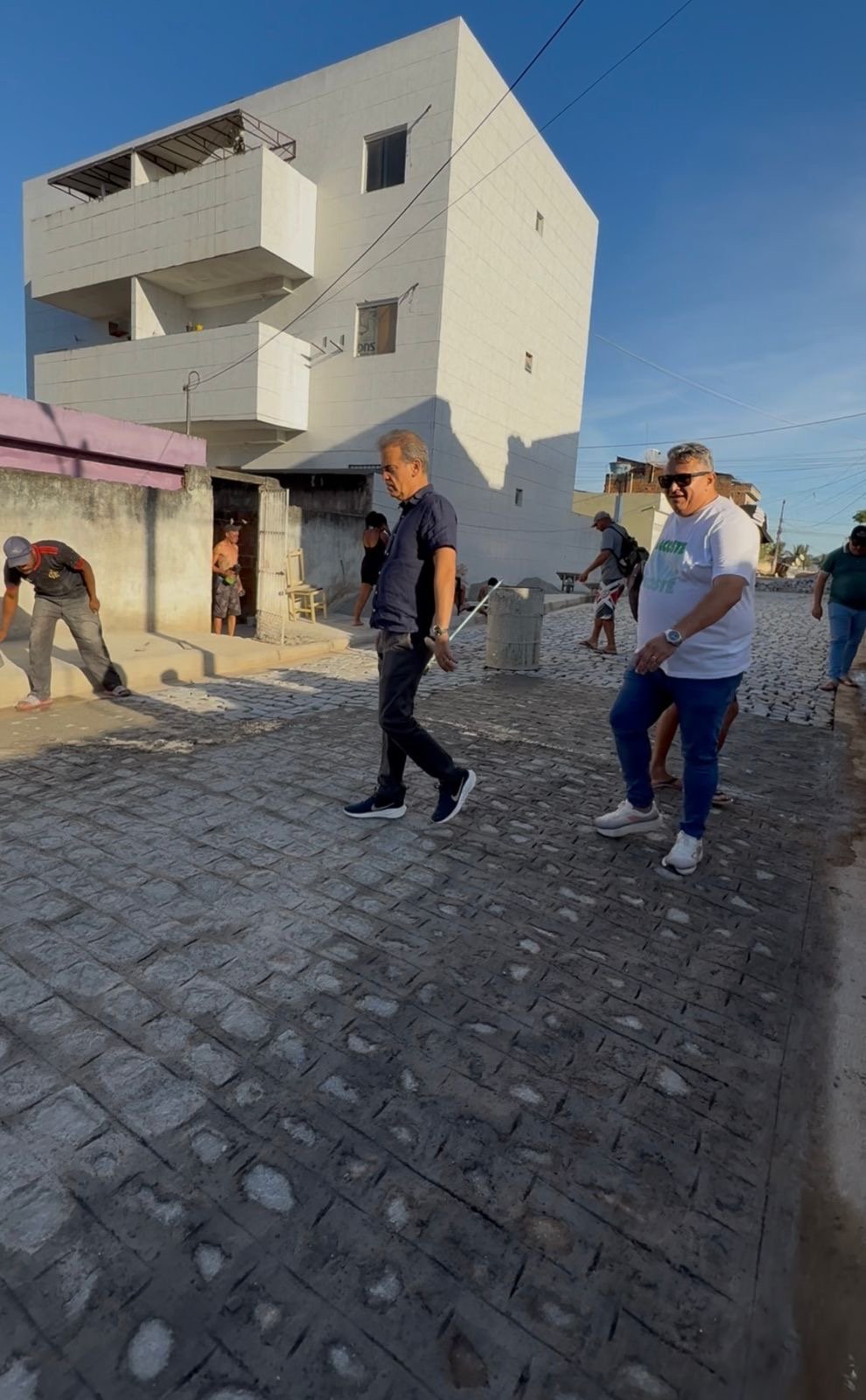 Feitosa confere aplicação de emenda em Vitória de Santo Antão