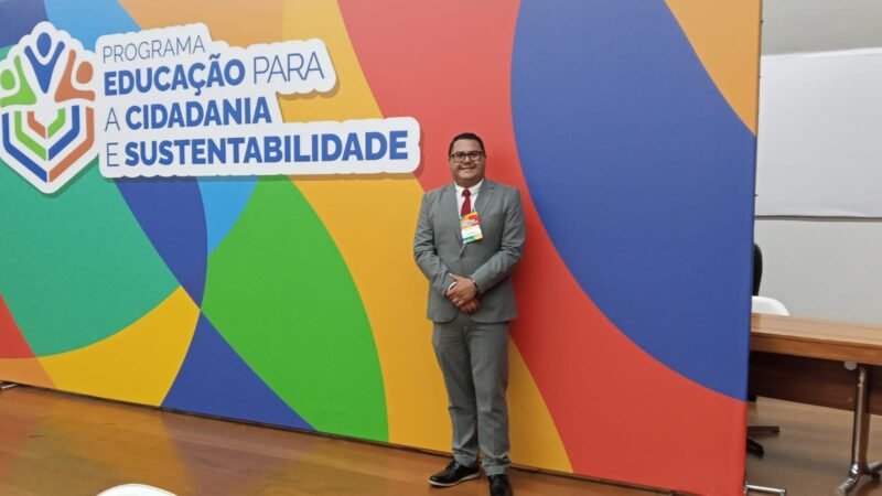 Secretário de Educação de Xexéu representa Undime/PE em lançamento nacional do Programa Educação para a Cidadania e para a Sustentabilidade