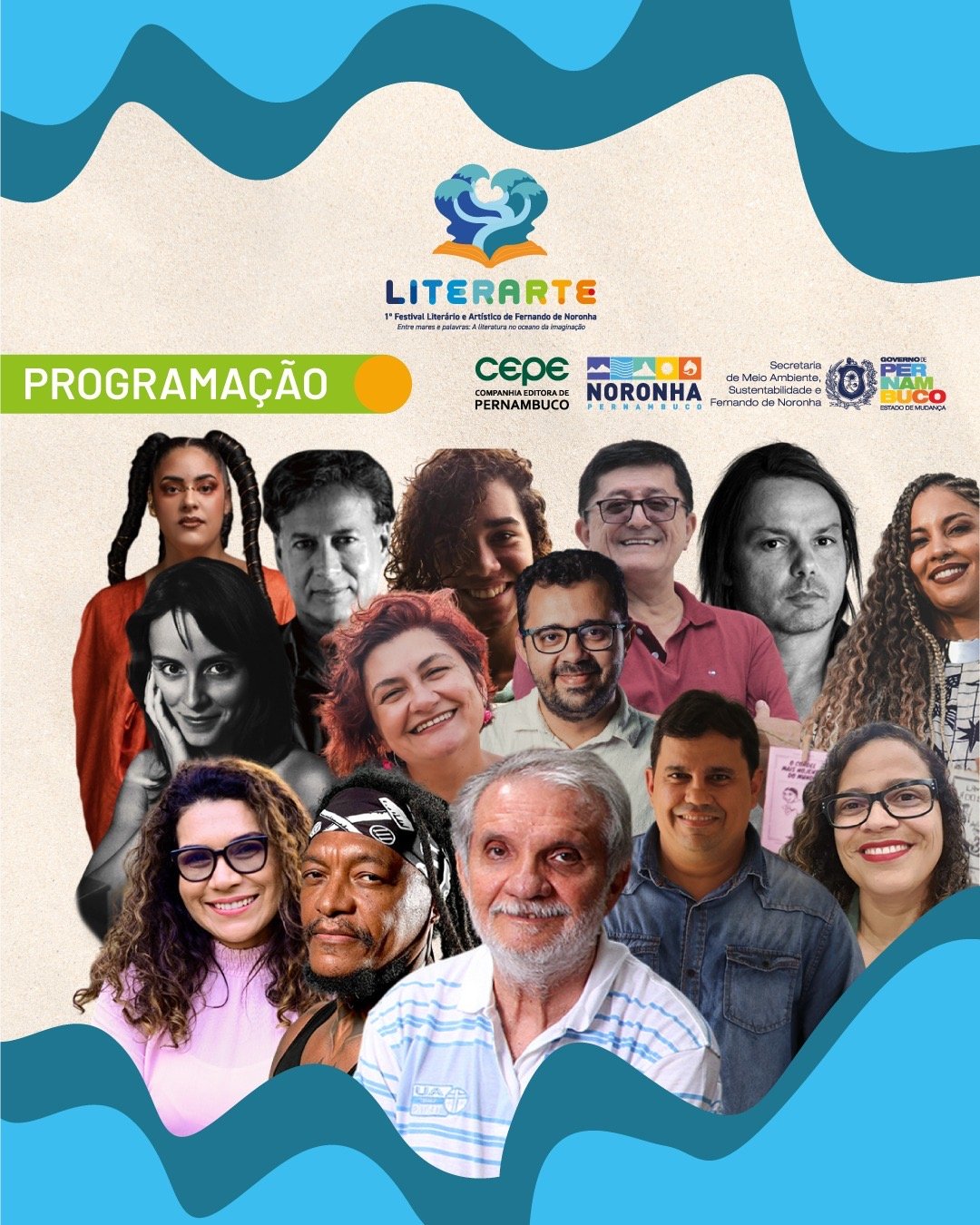 1º Festival Literário e Artístico de Fernando de Noronha – Literarte promete transformar a ilha no paraíso das letras