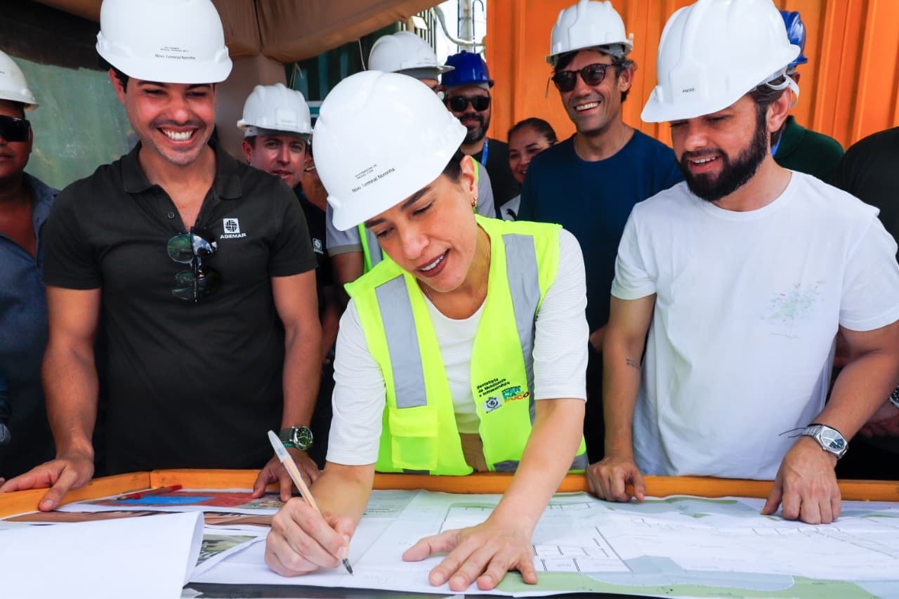 Governadora Raquel Lyra antecipa para maio a entrega do novo terminal de passageiros do aeroporto de Fernando de Noronha