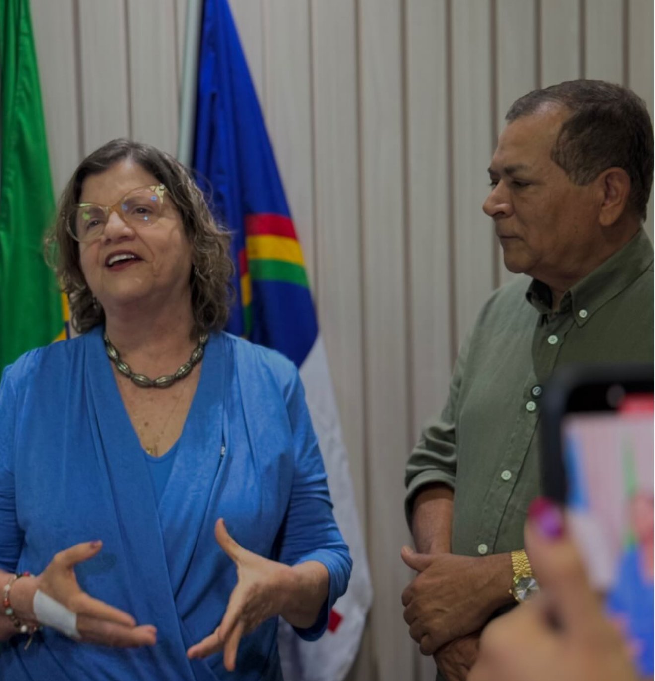 Visita da Senadora Teresa Leitão reforça parceria com a gestão do prefeito Miruca em Água Preta