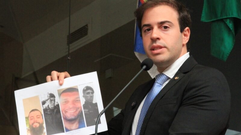 Gilson Filho solicita 1 minuto de silêncio para policiais vítimas da operação no Rio