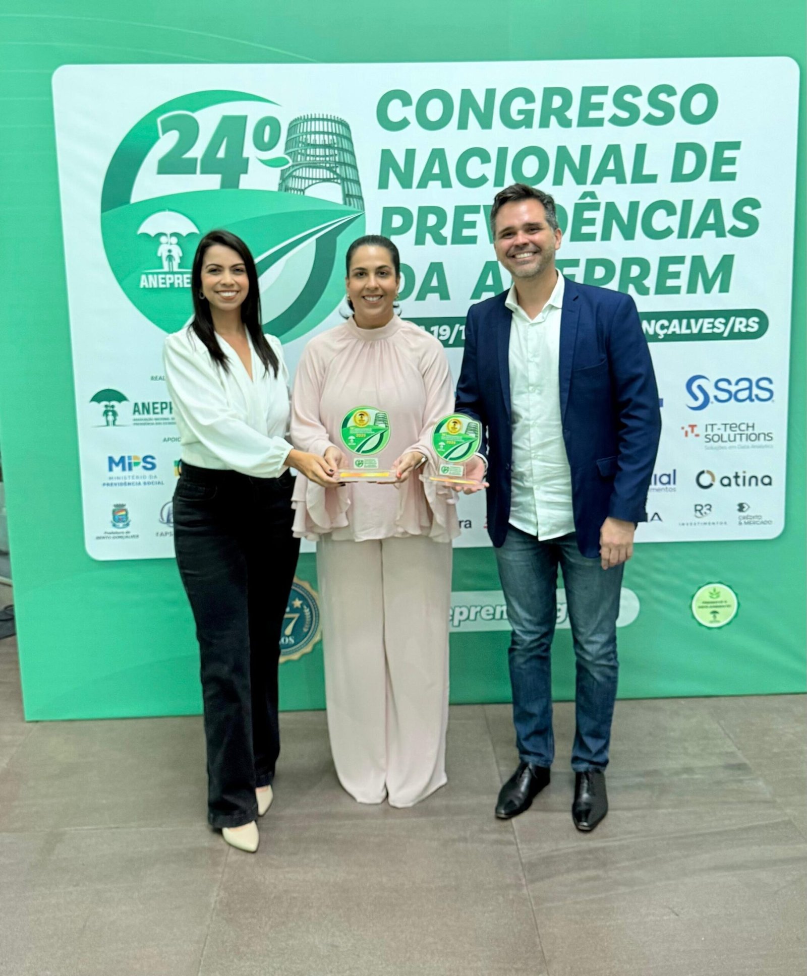 Caruaru recebe prêmio nacional por boas práticas em Gestão Previdenciária