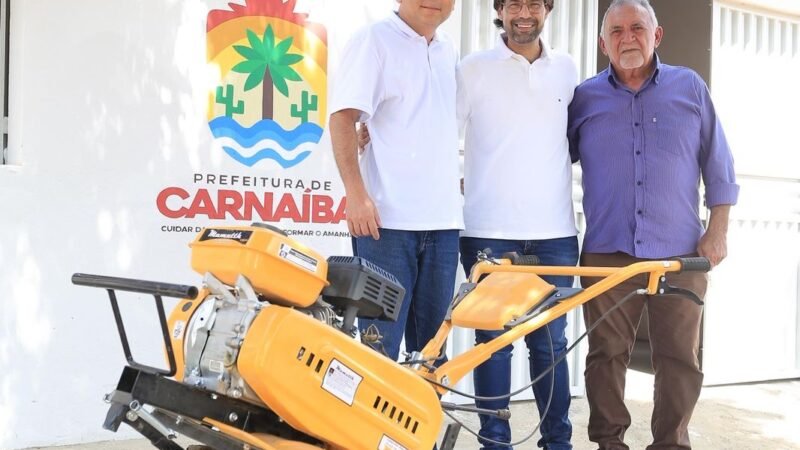 Deputado Diogo Moraes participa de mutirão de entregas e reforça compromisso com o desenvolvimento de Carnaíba
