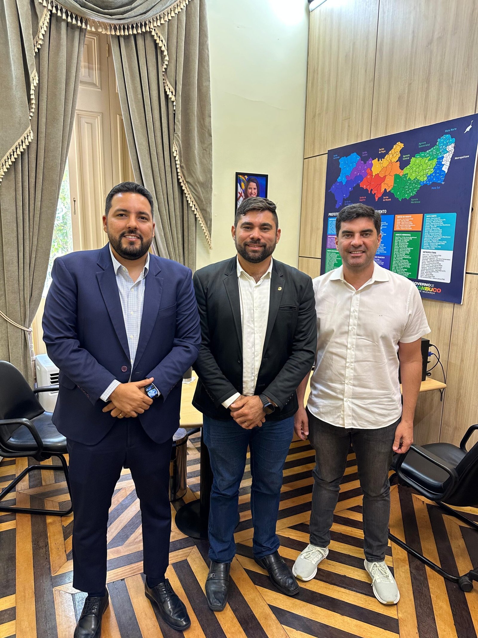 Timbaúba: Vereador Tarcísio Batista reafirma apoio ao deputado estadual Kaio Maniçoba e busca recursos na casa civil para o município