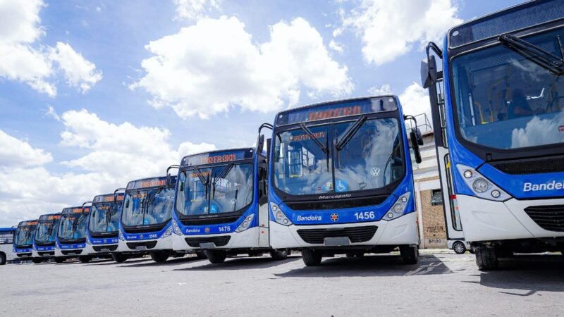 Caruaru ganha 28 novos ônibus no transporte público
