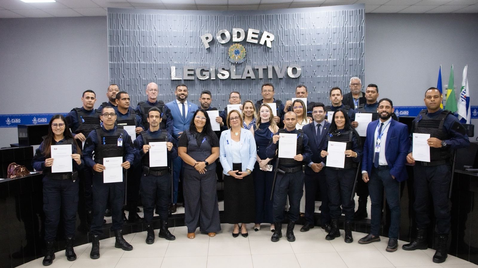 Câmara do Cabo firma parceria com a OAB-Cabo e realiza minicurso sobre a Guarda Legislativa e a proteção do patrimônio público