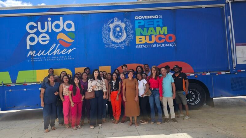 Carreta da Mulher Pernambucana chega a Orocó e amplia acesso à saúde feminina